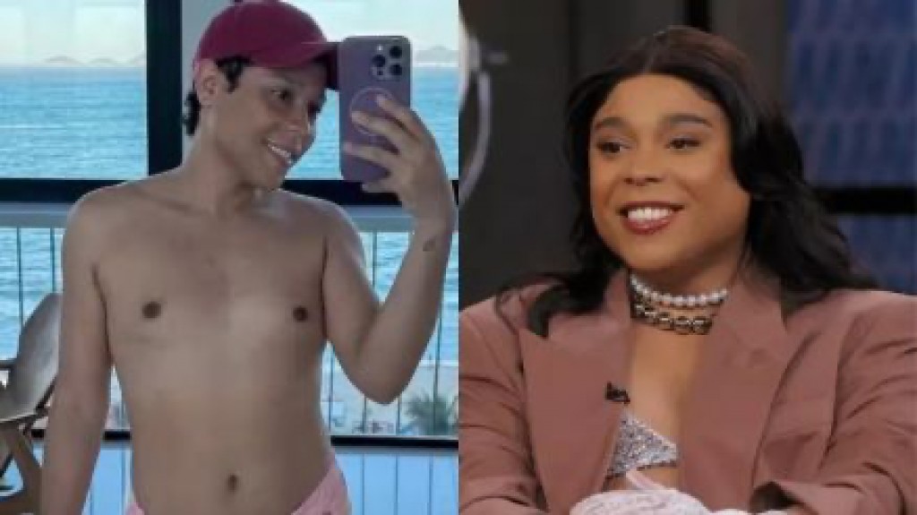 Bruno Matos, da Blogueirinha, curte dia de praia no Rio